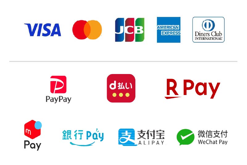 可用的无现金支付服务