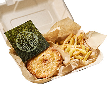 江水散花雪奶酪土豆&肉饼